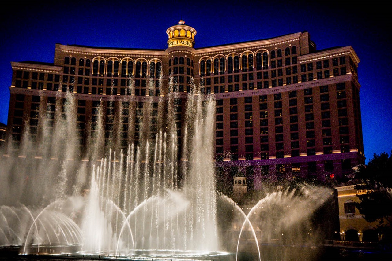 Bellagio Fountains in las Vegas